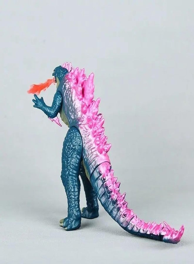 De-Lite Super Saver Combo Premium Action Figures Collectible Toys (PinkGodzilla v/s ShinGodzilla, Size 15cm) - Image 3